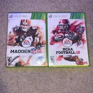 Madden NFL 12 & NCAA Football 12 Bundle